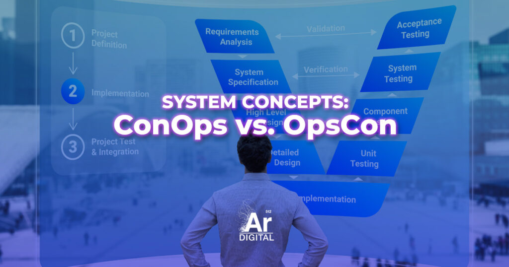 System Concepts: ConOps vs OpsCon