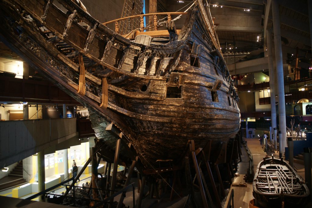 View of the Vasa from the bow