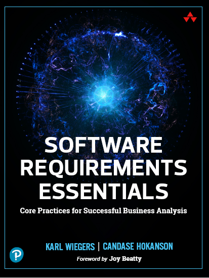 software requirements essentials book cover