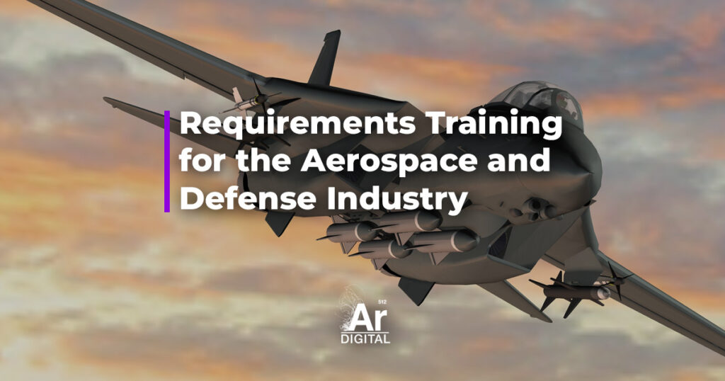 requirements training for the aerospace and defense industry